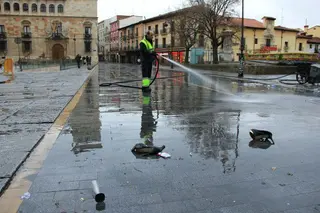 Una de las Nocheviejas más tranquilas de los últimos años en la capital leonesa