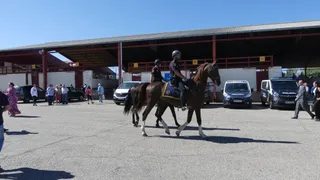 Patrulla a caballo en Salamaq 2019