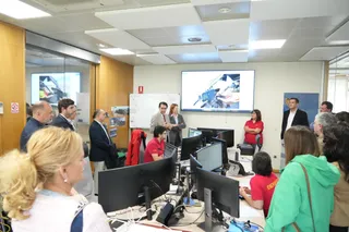 El 112 de la Junta de Castilla y León inaugura el programa de charlas y visitas institucionales con procuradores de las Cortes
