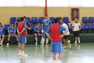 Inicio de entrenamientos del Salamanca Fútbol Sala. | Belén Hurtado