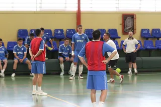Inicio de entrenamientos del Salamanca Fútbol Sala. | Belén Hurtado