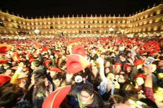 Nochevieja Universitaria 2016: fiesta en la Plaza Mayor
