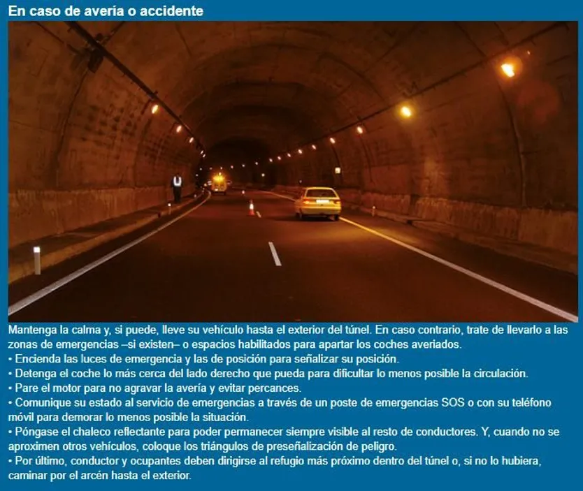 Avería o accidente. DGT