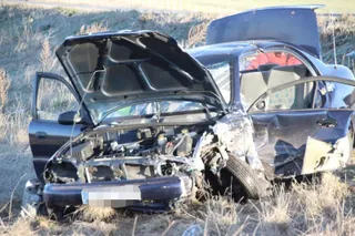 Grave accidente a la entrada de Terradillos
