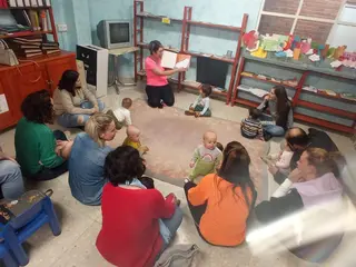 Juegos infantiles navideños en Terradillos