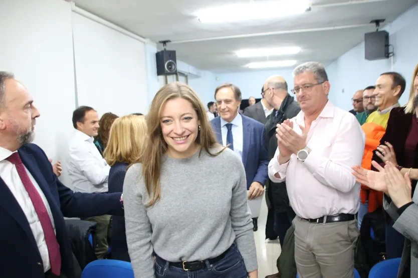 Acto sobre la ELA en la sede provincial del PP