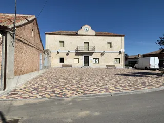 Fachada del Ayuntamiento de Tarazona de la Guareña