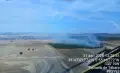 Imagen área de la zona afectada por el fuego. INFORCYL