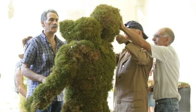 Fiestas del Corpus en Béjar: Procesión de los Hombres de musgo