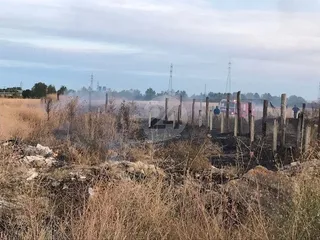 Incendio en Las Canteras