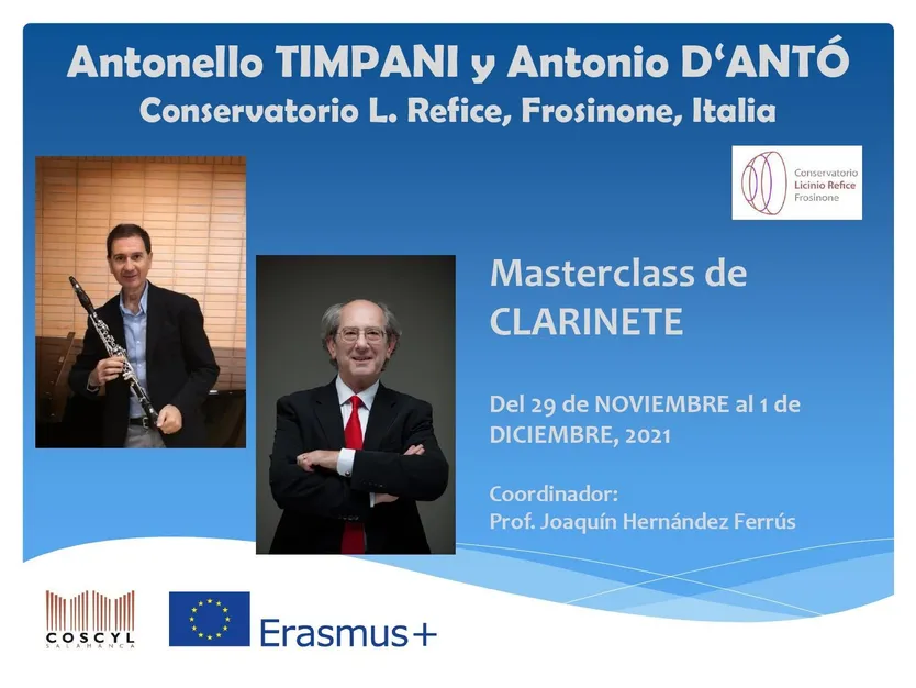 Curso de clarinete. Coscyl.