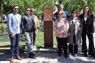 Imagen de la placa conmemorativa de la plaza Agustín Casillas en La Alamedilla.jpg | Ayuntamiento de Salamanca