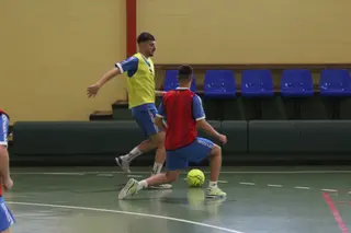 Inicio de entrenamientos del Salamanca Fútbol Sala. | Belén Hurtado