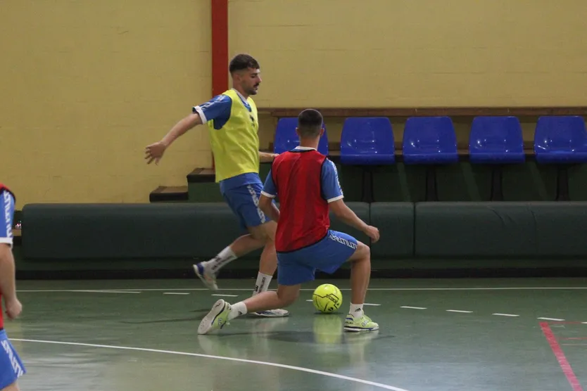 Inicio de entrenamientos del Salamanca Fútbol Sala.