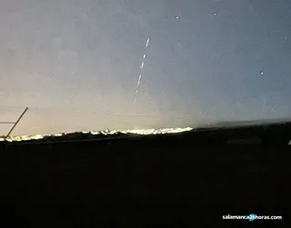 Sobresalto entre los salmantinos por extrañas luces en el cielo, ¿qué es este fenómeno?