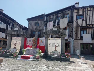 Procesión tradicional del Corpus y ofertorio en La Alberca, domingo, 2 de junio de 2024 (2)
