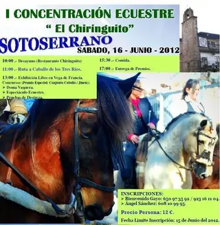 Primera Concentración Ecuestre este sábado