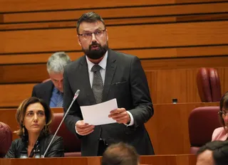 El procurador de Unión del Pueblo Leonés (UPL) José Ramón García