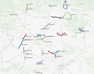 Las carreteras nacionales tendrán tres rutas ciclistas protegidas