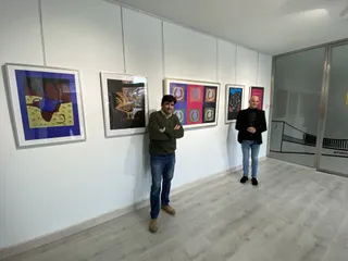 La “Sala Protagonistas” de Santa Marta acoge la obra “De rerum natura” de Lorenzo González con serigrafías inspiradas en la naturaleza de las cosas
