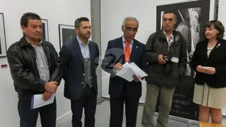 Cofrades de la Vera Cruz para el cartel de la Semana Santa de 2017