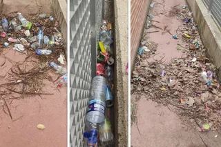 Quejas en Chamberí por el estado de suciedad en el que se encuentran los aledaños al campo de fútbol