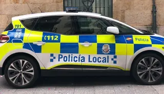 Coche patrulla de la policía local de Salamanca
