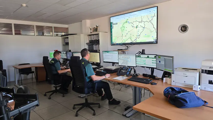 Así funciona el COC de la Guardia Civil de Salamanca