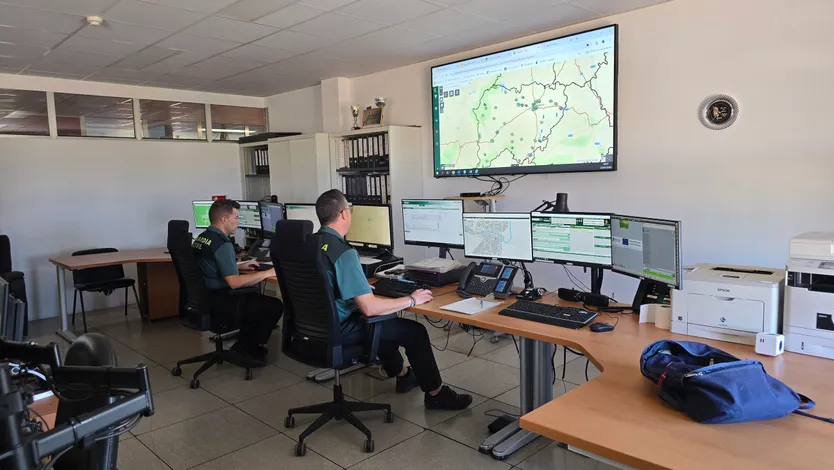 Así funciona el COC de la Guardia Civil de Salamanca