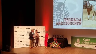 Gala del deporte avila yeguada arroyomonte campeonato mundo PRE fidel saez maria saez depropios