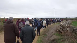 Acto de Stop Uranio contra la mina en Retortillo