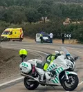 Fallece un motorista de unos 50 años tras sufrir una salida de vía en Aldeanueva de la Sierra