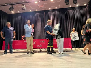 Entrega de premios de la Asociación Tierno Galván de Santa Marta