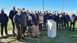 Los campos de la Federación reciben el nombre de 'Ángel Pérez Huerta' en homenaje al histórico futbolista salmantino