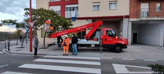 Renovación de luminarias POE en Santa Marta de Tormes
