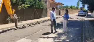 Santa Marta renueva la red de abastecimiento de agua del Camino de Calvarrasa para acabar con las roturas