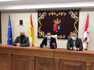 Ventura Recio, Eloy Ruiz y Raúl San Segundo