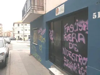 La Asociación Centro Social y Nacional Salamanca denuncia otro ataque a su sede