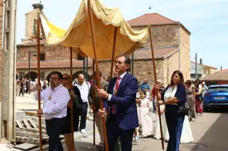 Procesión del Corpus en Aldeatejada