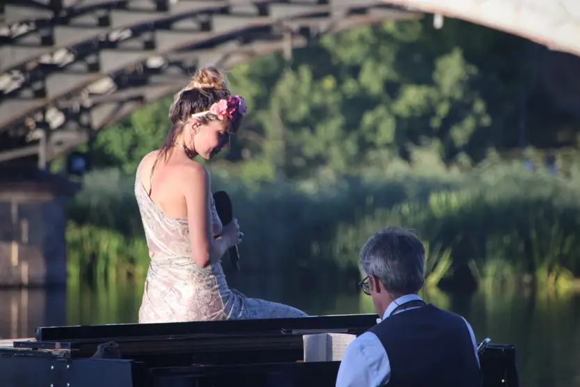 Concierto de piano sobre el río Tormes