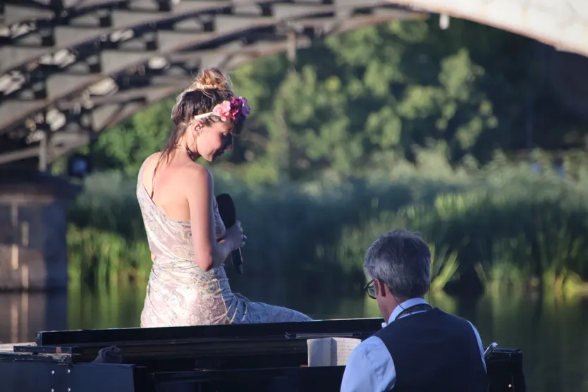 Concierto de piano sobre el río Tormes