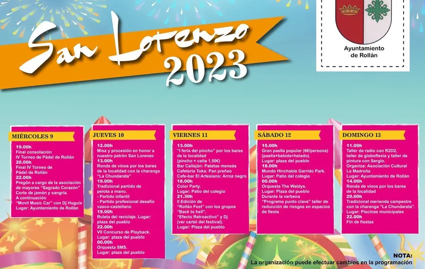 Rollan programa