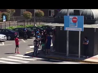 Altercado y amenazas en la puerta del Hospital Clínico de Salamanca