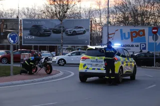 motocicleta policia local