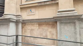 Fachada de la Agencia Tributaria. Hacienda. Foto de Archivo