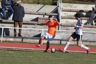 Imagen del derbi entre Salamanca CF UDS B – Ciudad Rodrigo / FOTO SALAMANCA24HORAS.COM