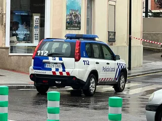 Policía Local en Ciudad Rodrigo. Foto de archivo | Salamanca24horas
