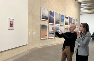 Presentación de dos exposiciones en el MUSAC. Foto JCyL
