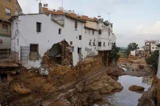 Estragos causados por la DANA, a 4 de noviembre de 2024, en Chiva, Valencia. EP