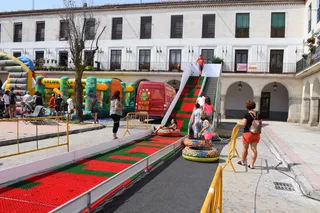 Parque infantil en las Ferias de Peñaranda 2018